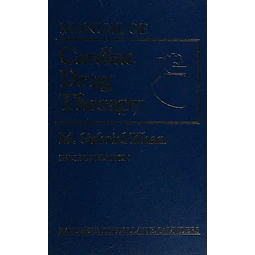 Manual of Cardiac Drug Theraphy