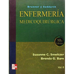 Enfermería Medicoquirúrgica Brunner y Suddarth 2 Tomos