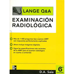 Examinacion Radiologica Lange QyA