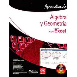 Álgebra y Geometría con Excel Microsoft