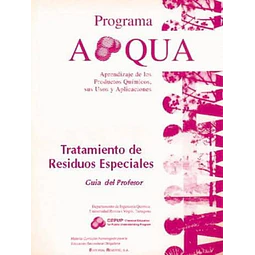 Tratamiento de residuos especiales