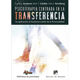 Psicoterapia centrada en la transferencia.