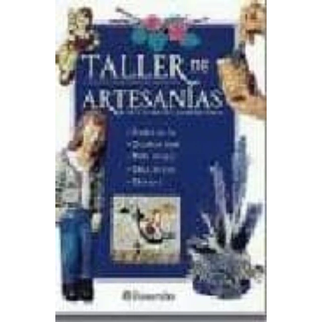 Taller de Artesanias Flores Secas-Decorar yeso-Papel Mache-Miga de Pan-Mosaico