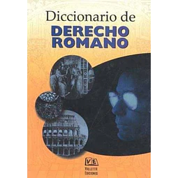Diccionario de derecho romano