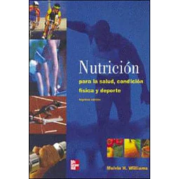 Nutrición para la salud, condición física y deporte