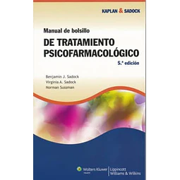 Manual de Bolsillo de Tratamiento Psicofarmacológico Kaplan & Sadock