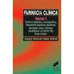 Farmacia Clinica Vol II, transtornos metabólicos y hematopoyeticos, enfermedades neoplasicas, psiqu