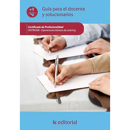 Guía para el docente y solucionarios
