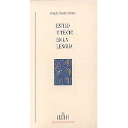 Estilo y texto en la lengua.