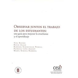 Observar juntos el trabajo de los estudiantes: