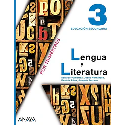 Lengua y Literatura 3 Educación Secundaria 3 tomos