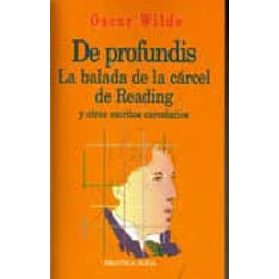 De Profundis La balada de la carcel de Reading