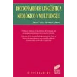 Diccionario de linguistica, neologico y multilingue