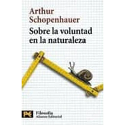 Sobre la voluntad en la naturaleza