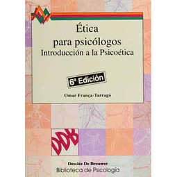 Ética para psicólogos