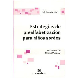 Estrategias de prealfabetizacion para niños sordos