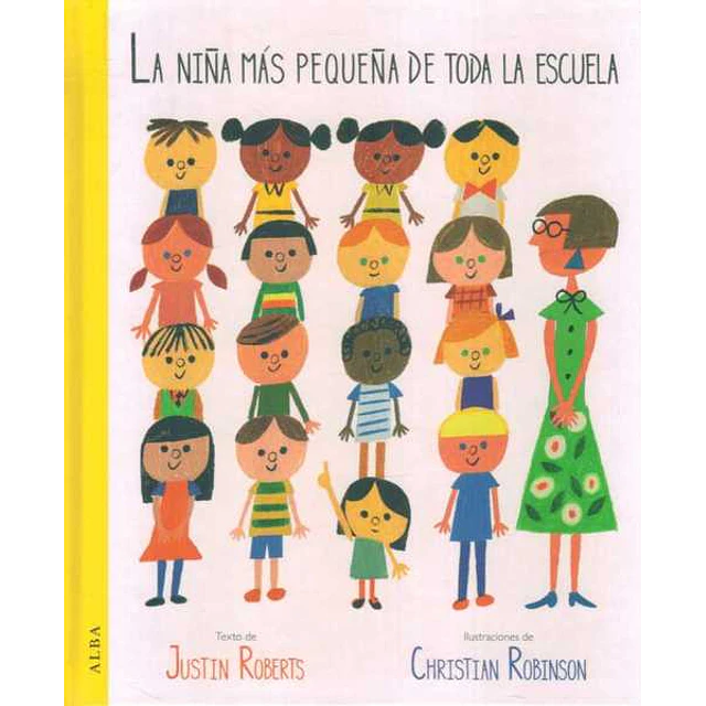 La niña mas pequeña de toda la escuela