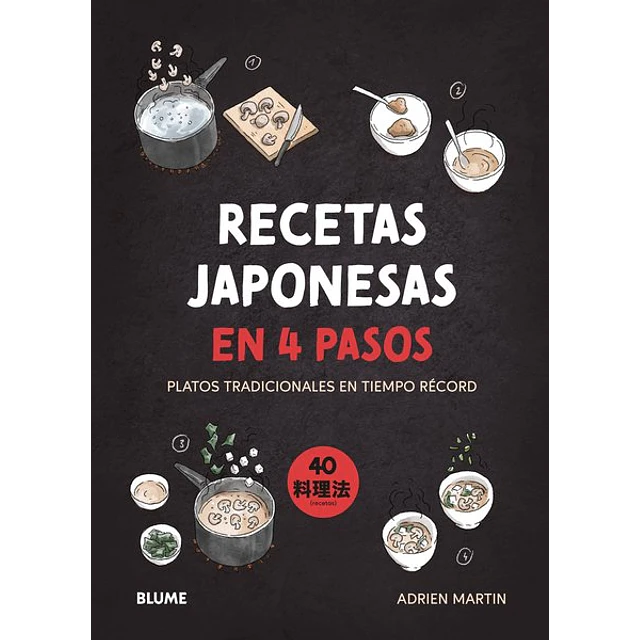 Recetas japonesas en 4 pasos