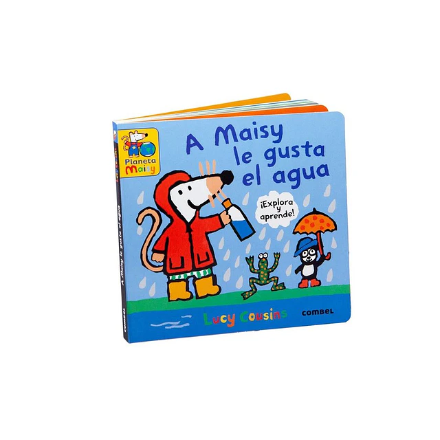 A maisy le gusta el agua
