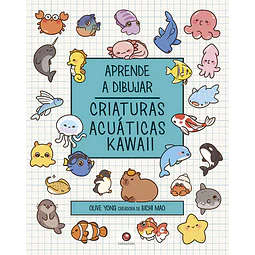 Aprende a dibujar criaturas acuaticas kawaii