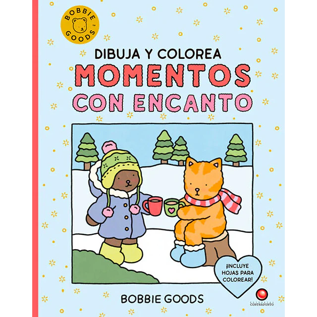 Dibuja y colorea momentos con encanto