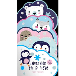 Diversion en la nieve. Toca y siente
