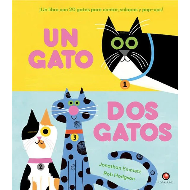 Gato, dos gatos. Un libro para contar
