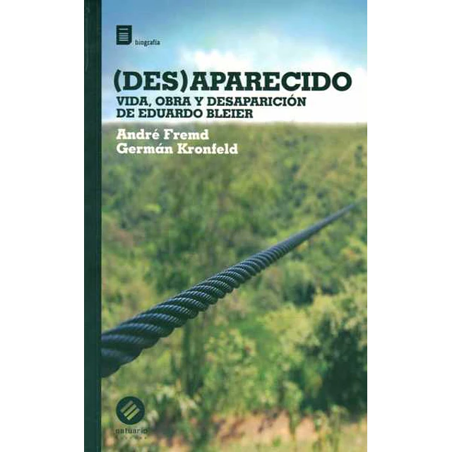 Desaparecido. Vida, obra y desaparicion de eduardo bleier  (Des)aparecido