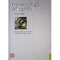 Fenomenologia del espiritu