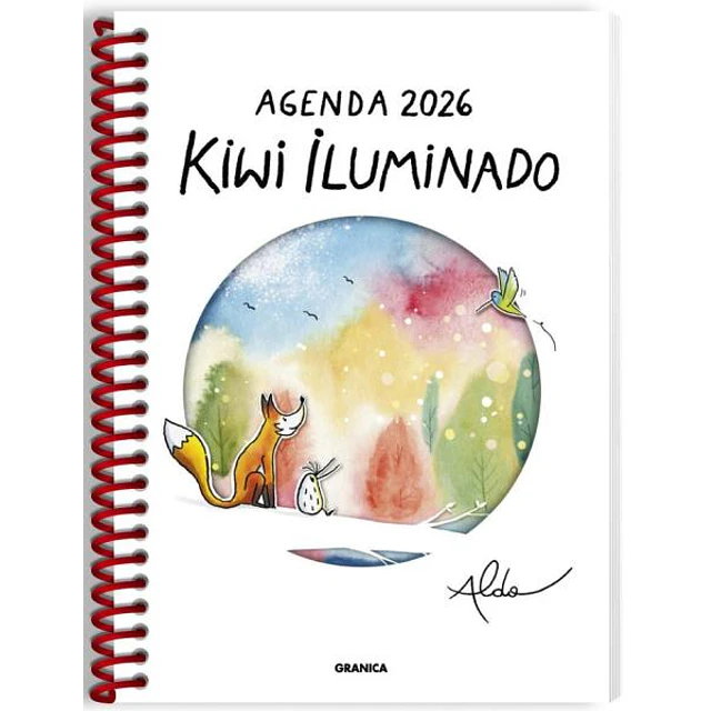Agenda 2026 kiwi iluminado