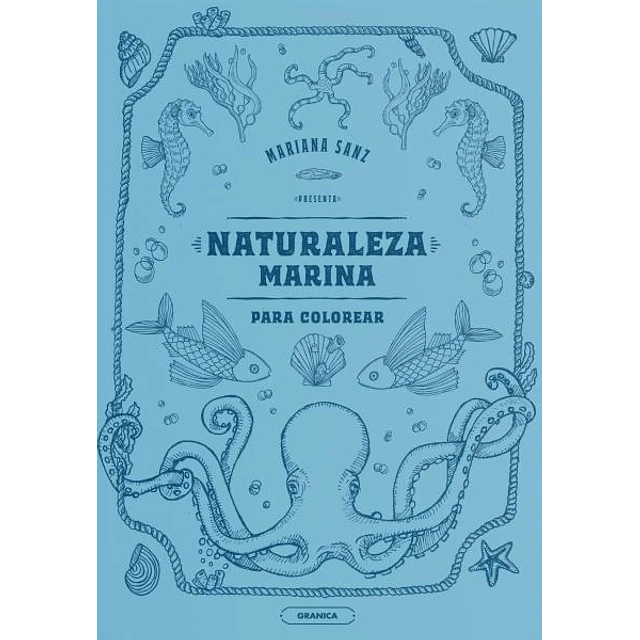 Naturaleza marina para colorear