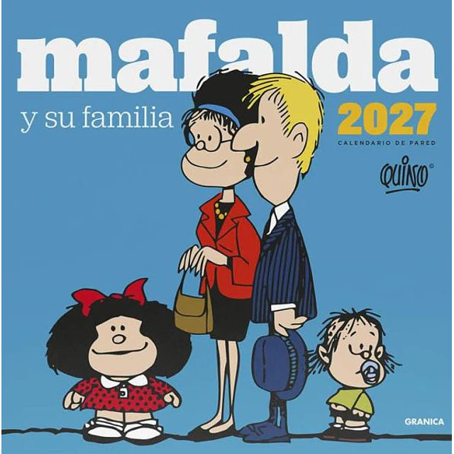 Mafalda 2027 | calendario de pared familia