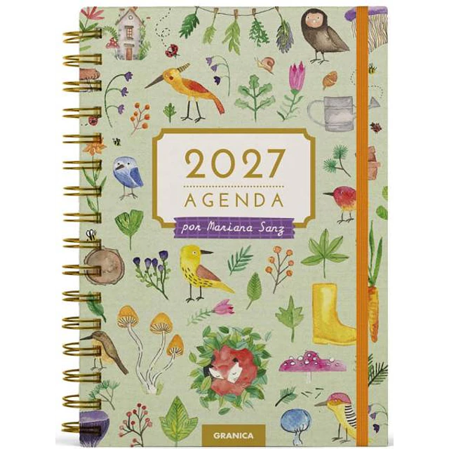 Mariana sanz 2027 | agenda anillada