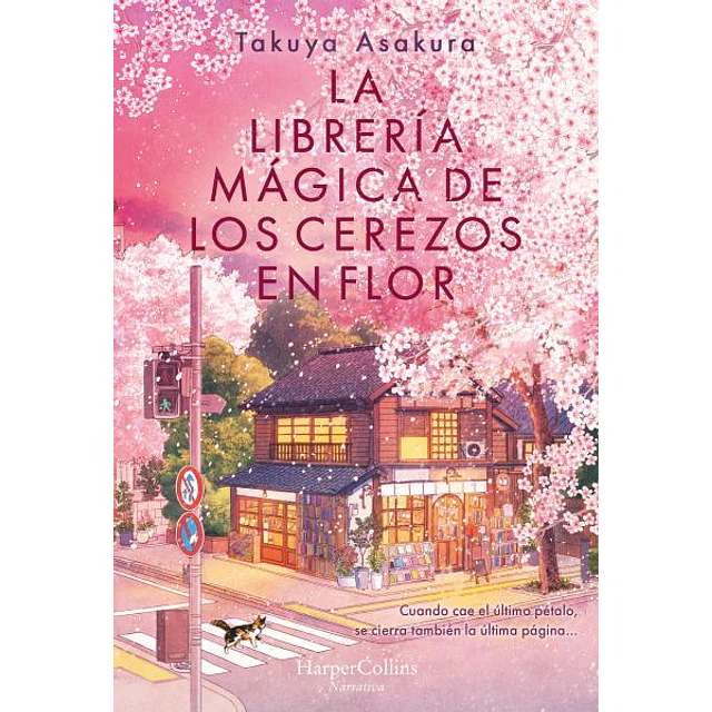 La libreria magica de los cerezos en flor