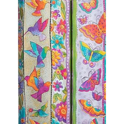 Mariposas y colibris midi liso