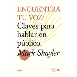 Encuentra tu voz