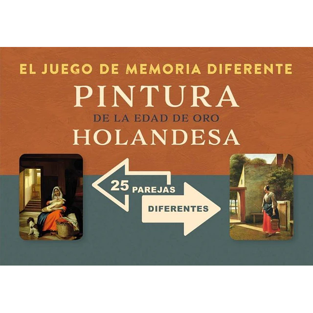 Juego de memoria diferente | pintura de la edad de oro holandesa