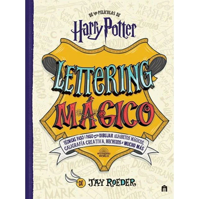Harry potter. Lettering magico