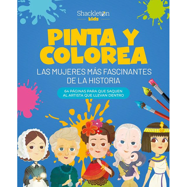 Pinta y colorea las mujeres mas fascinantes de la historia