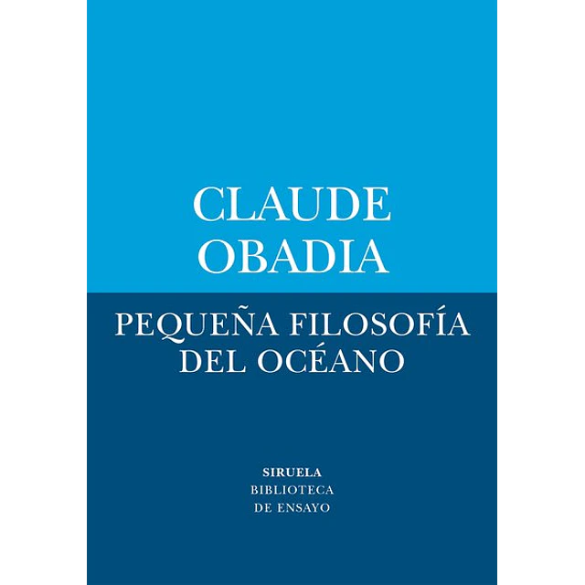 Pequeña filosofia del oceano