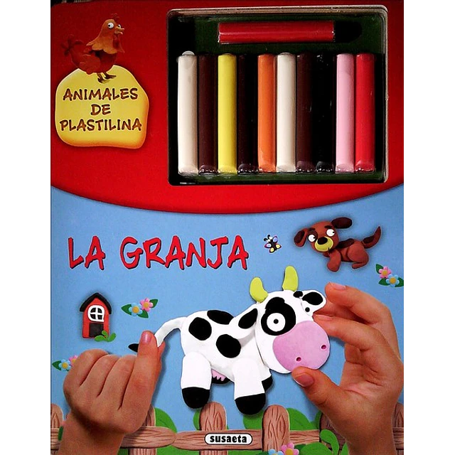 La granja. Animales de plastilina
