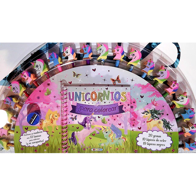 Unicornios para colorear