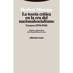 La teoria critica en la era del nacionalsocialismo