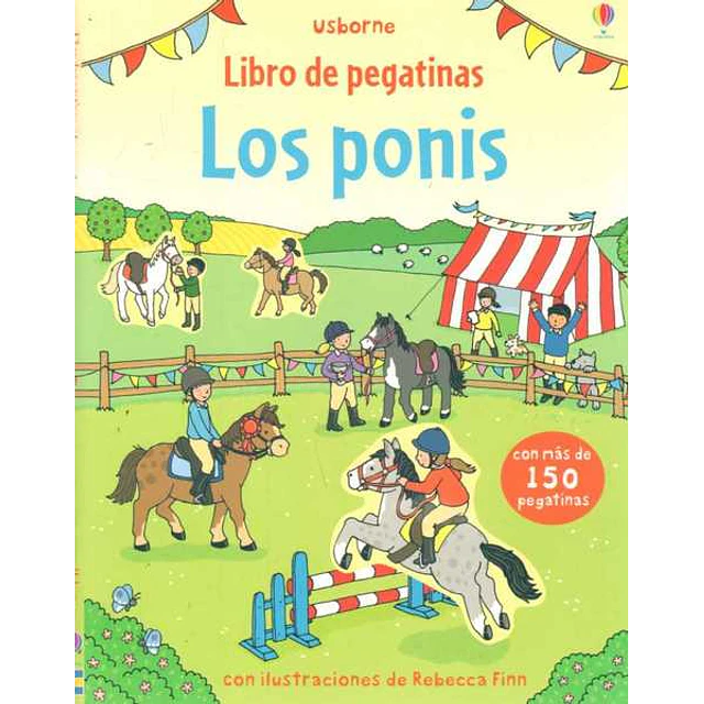 Los ponis,. Libro de pegatinas