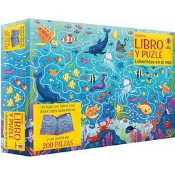 Laberintos en el mar. Libro y puzle