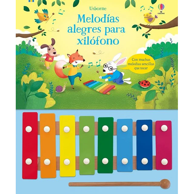 Melodias alegres para  xilofono