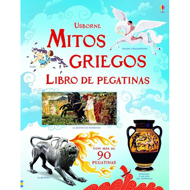 Mitos griegos. Libro de pegatinas