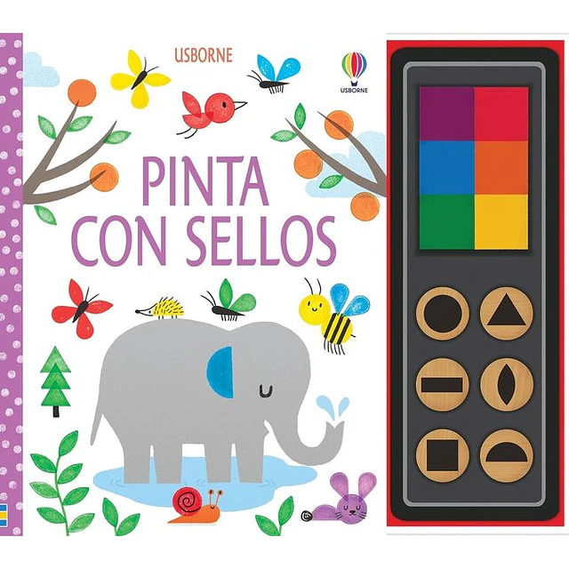 Pinta con sellos
