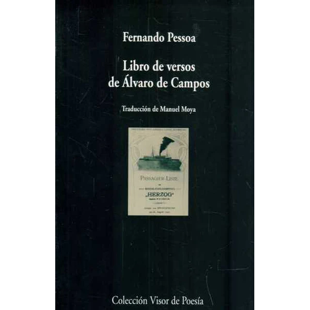 Libro de versos de alvaro de campos