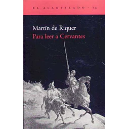 Para leer a cervantes